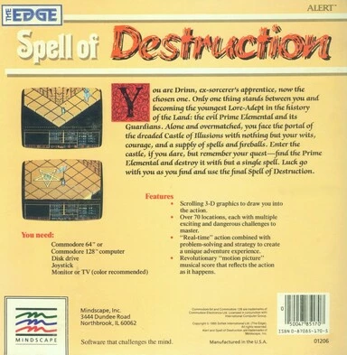 Image n° 1 - screenshots  : Spell of Destruction